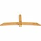 Ekena Millwork Bellingham Rough Sawn Timber Gable Bracket, Western Red Cedar, 96"W x 36"H x 4"D x 6"F, 9/12 Pitch GBW096X36X0406BEL00RWR - alternate 4
